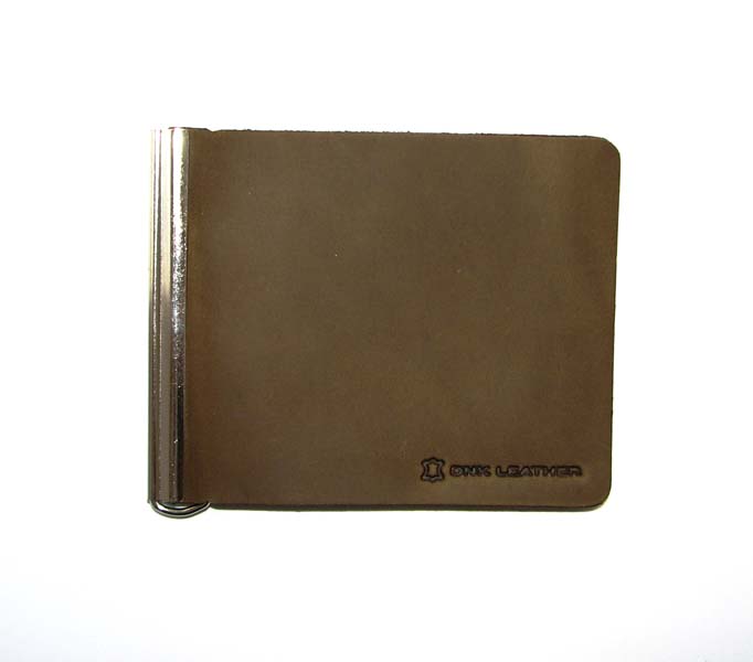 Затиск для грошей DNK Leather DNK Затиск Spring+ col.G